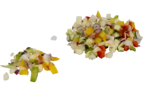 Ratatouille brunoise 5mm 1kg